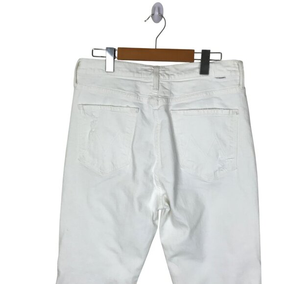 MOTHER SUPERIOR The Tripper White Jeans Size 32 - Picture 7 of 11